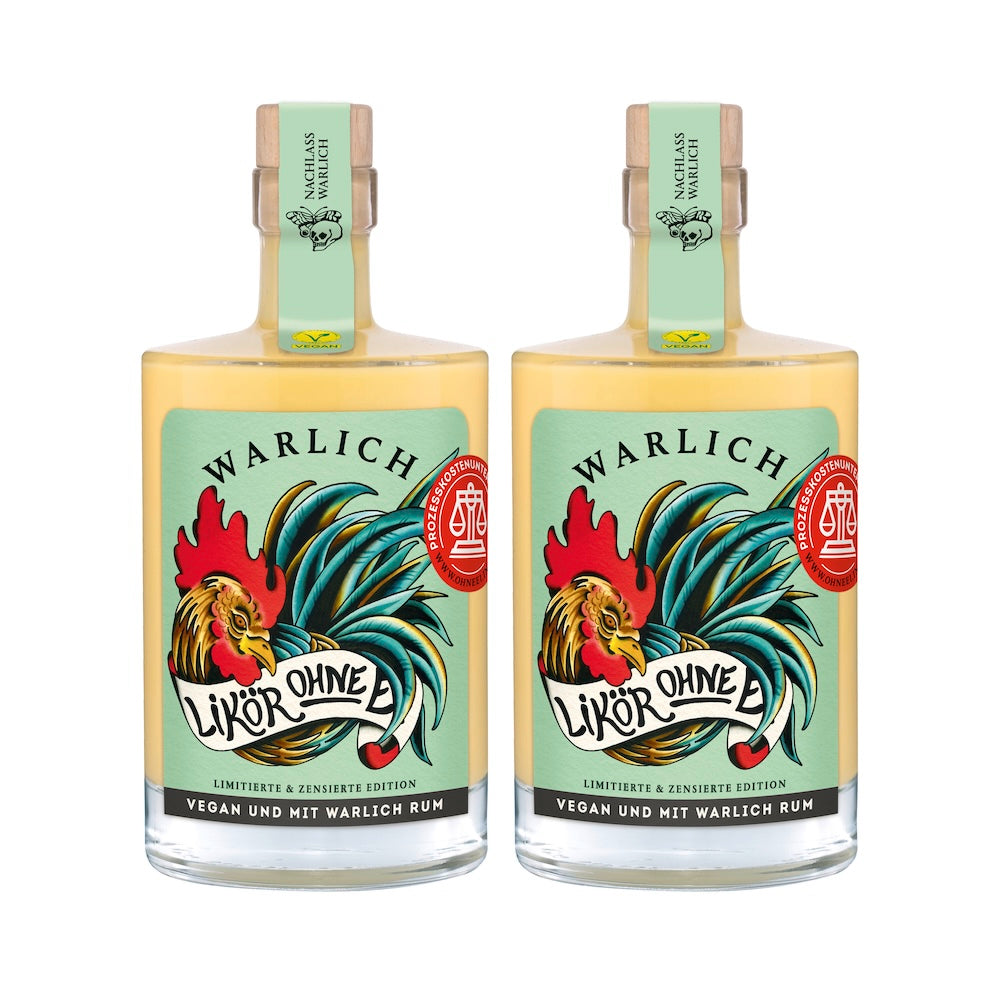 WARLICH LIKÖR OHNE EI, LIMITIERTE & ZENSIERTE EDITION 0,5 L