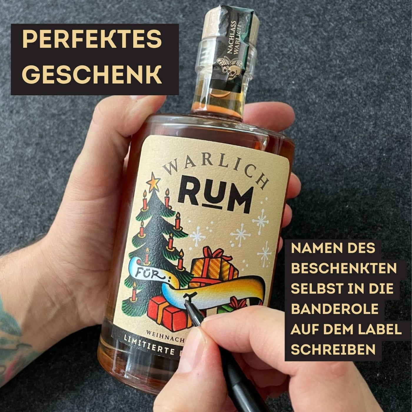 WEIHNACHTS-MOTIV NR. 1 (LIMITIERT) – WARLICH RUM – JAMAIKA 0,5 L