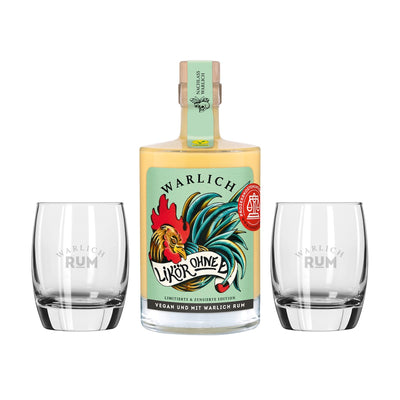 SET TUMBLER & LIKÖR OHNE EI, LIMITIERTE & ZENSIERTE EDITION