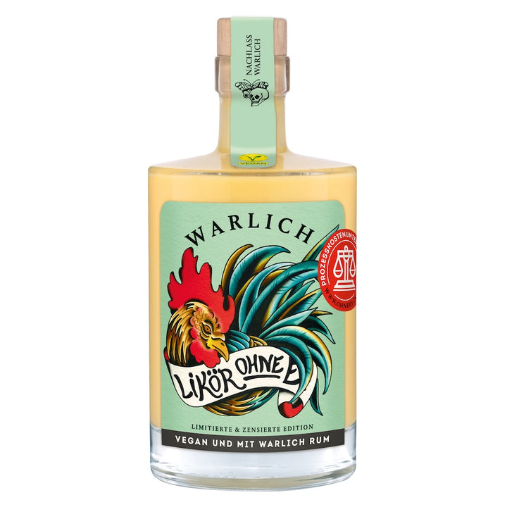WARLICH LIKÖR OHNE EI, LIMITIERTE & ZENSIERTE EDITION 0,5 L –