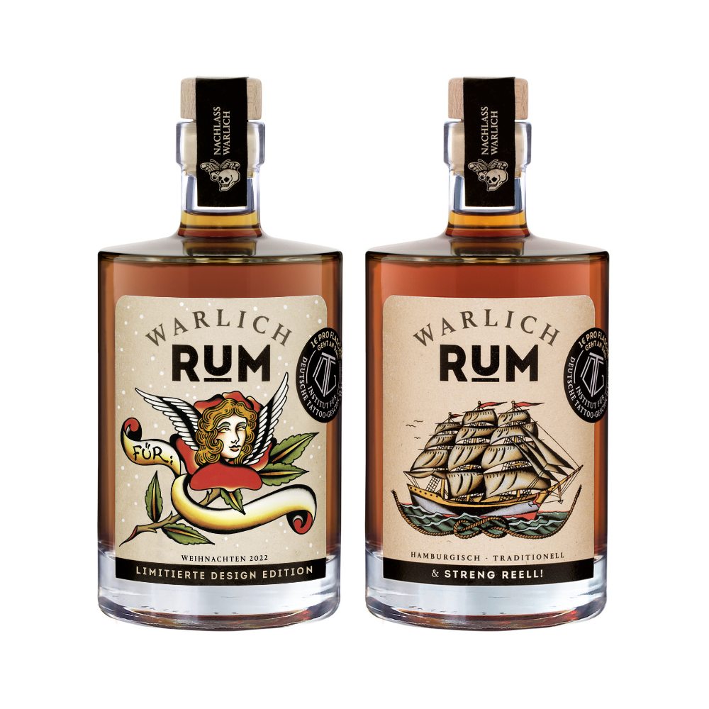 WEIHNACHTS-EDITION 2022 (LIMITIERT) & WARLICH RUM 0,5 L