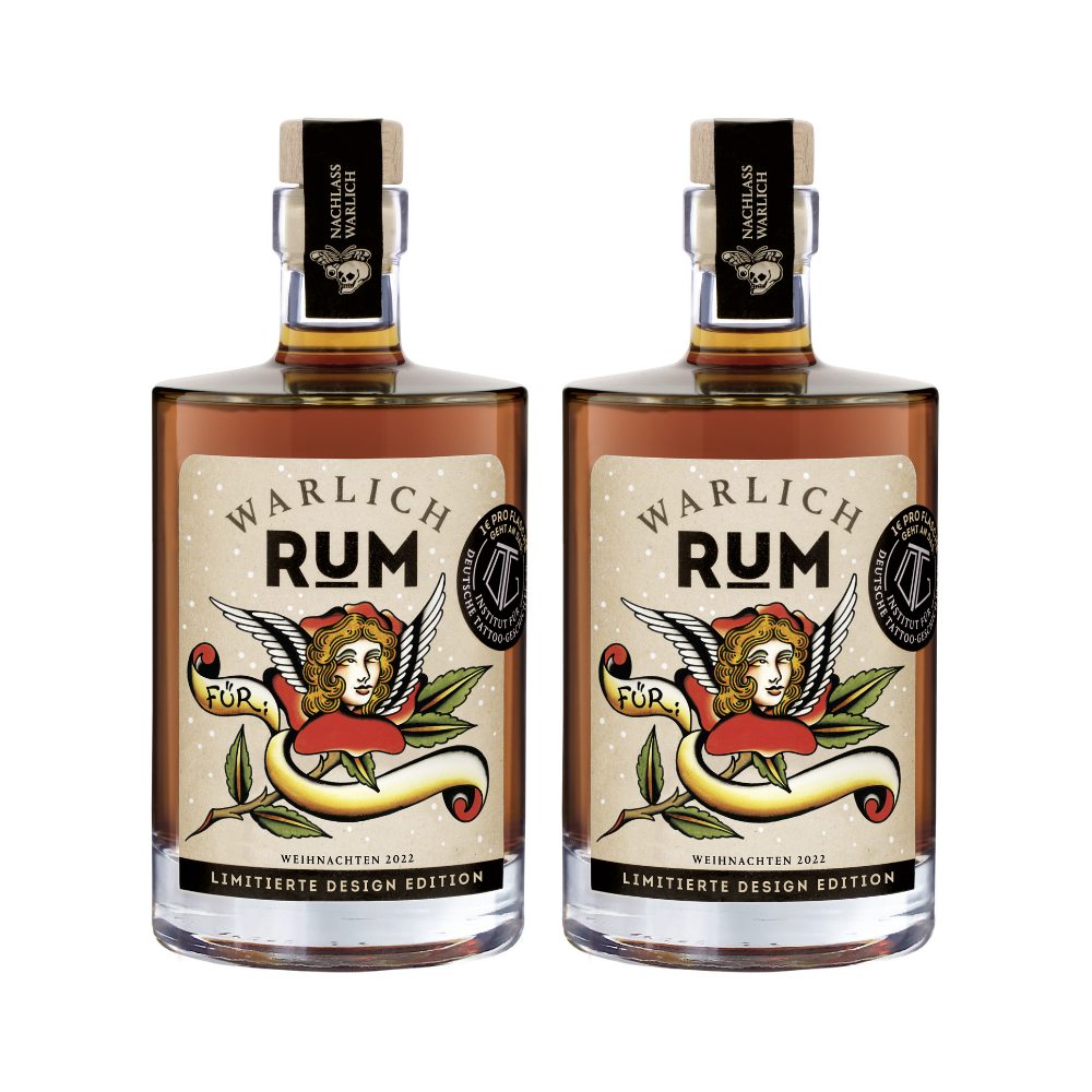 DOPPELPACK WEIHNACHTS-EDITION 2022 (LIMITIERT) – WARLICH RUM – JAMAIKA 0,5 L